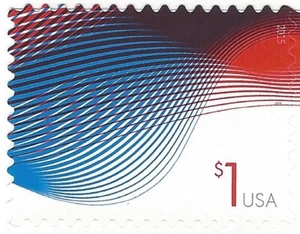 SCN 4953,  2015 $1 Patriotic Wave - Picture 1 of 1