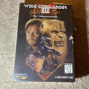Wing Commander 3-Heart of the Tiger-In Plastic Wrapping W Missing Spots See Pics - Picture 1 of 8