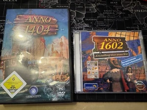 Anno 1404 und Anno 1602 PC Spiel Game CD DVD - Bild 1 von 2