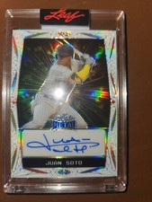 JUAN SOTO Padres 2023 Leaf Metal NSCC Autograph Card Sealed Unopened /4