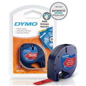 Dymo 91203 S0721630 Directlabel-Etiketten Polyester Rouge 12mm X 4m pour - Afbeelding 1 van 1