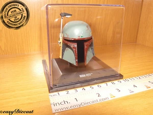 BOBA FETT STAR WARS OFFICIAL HELMET 1/5 MINT WITH CASE! - Imagen 1 de 1