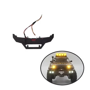 Nylon Stoßstange vorne mit 4 Leuchten für FMS 1/18 FCX18 LC80 Toyota Land Cruiser - Bild 1 von 7