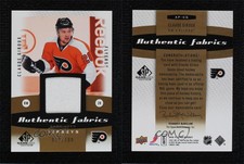 2010-11 SP Game Used Edition Authentic Fabrics Gold /100 Claude Giroux #AF-CG