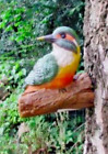 Ornamental Garden Decorative Woodpecker Figure - Bird Ornament Multi Colour