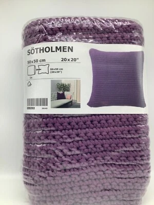 Nueva Funda Cojín IKEA SOTHOLMEN Púrpura 20x20" para Interior/Exterior, 704.392.76 Foto 1 de 3