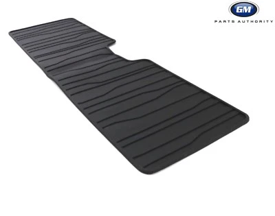 Alfombrilla trasera premium para todo clima GMC Terrain 2018-2023 23323112 negra OEM GM Foto 1 de 4