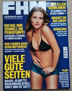 FHM Oktober 2001 Jeanette Biedermann - Bild 1 von 6