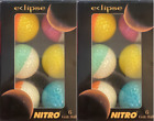 NITRO Eclipse Golf Balls -  (6 Golf Balls Per Pack) LOT OF 2 Brand New