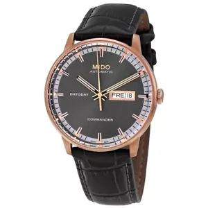 Mido Commander II Powermatic 80 Automatic Anthracite Dial Men's Watch - Picture 1 of 3