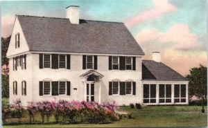 Handcolored Michigan Postcard Wolcott House Treadway Inn Albertype Dearborn MI - Picture 1 of 2