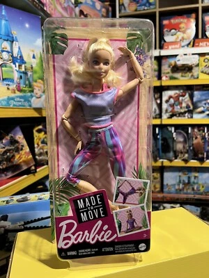Mattel Barbie Made To Move / Bambola Barbie Super Articolata / legopina11 - Immagine 1 di 4