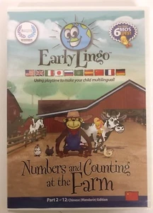 Early Lingo Numbers and Counting at The Farm DVD Part 2 Mandarin Chinese - Picture 1 of 2