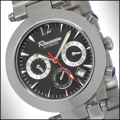 RELOJ AUTOMÁTICO ROUSSEAU ALEGRETTO 22J HOMBRE NUEVO $995 Foto 1 de 4