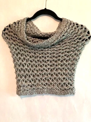 Gap Womens Infinity Scarf Gray 19" W x 28" Acrylic & Nylon NEW w/Tag - Image 1 of 2