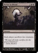 BARTER IN BLOOD ~mtg NM Avacyn Restored Unc x4