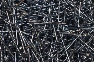 (300) Combo Drive Washer Head 8 x 2-1/2 Pocket Hole Type 17 Coarse Wood Screw #8 - Picture 1 of 1