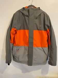 DC Defy Technical Snow hooded Jacket Pewter for Men - Size M - Picture 1 of 8