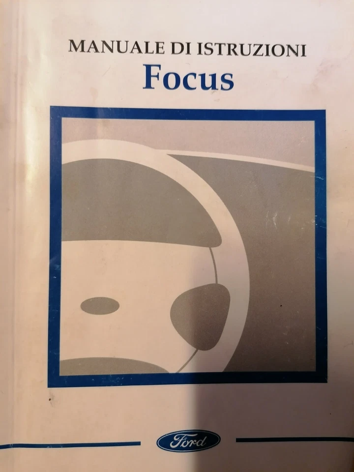 Ford Focus 2002 libretto istruzioni manuale uso e manutenzione - Immagine 1 di 1