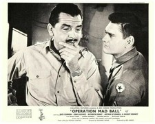 Operation Mad Ball Original Lobby Card Dick York Ernie Kovacs Vintage Watch 1957
