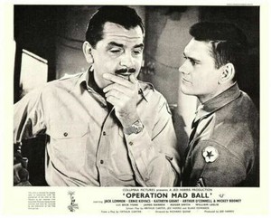 Operation Mad Ball Original Lobby Card Dick York Ernie Kovacs Vintage Watch 1957