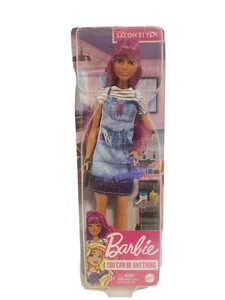 Barbie You Can Be Anything Career Doll Hair Salon Stylist w/ Accessories - New - Picture 1 of 5