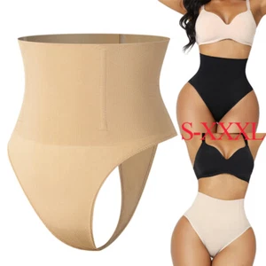 Damen Tanga Shaper Taillenmieder Trainer Gürtel Faja Body Bauch Höschen Shapewear - Bild 1 von 28