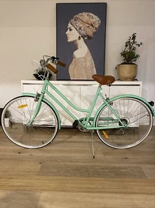 Ladies Deluxe Vintage Bike Mint Green - Picture 1 of 5