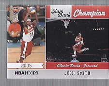 2011-12 Hoops Slam Dunk Winners Atlanta Hawks Basketball Card #11 Josh Smith