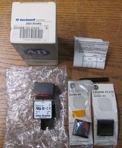 NEW NOS Allen Bradley 800MB-DL24XX Small Split Face Illuminated Pilot Light 24V  - Picture 1 of 12