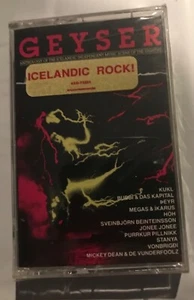 Geyser-Rare Anthology Of Icelandic Music Scene 1987 (MC Cassette Tape) LIKE NEW! - Picture 1 of 4