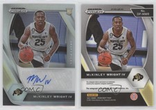 2021-22 Panini Prizm Draft Picks Silver McKinley Wright IV #DP-MWR Auto