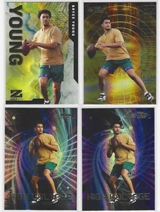 2023 Skybox Metal Universe Bryce Young 4 Card Lot - Gold High Voltage Z-Force - Picture 1 of 1