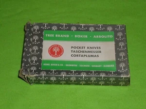 FABRICANTE DE EQUIPOS ORIGINALES DE COLECCIÓN BOKER TREE MARCA SOLINGEN ALEMANIA 260 CLÁSICO CAJA VACÍA - Imagen 1 de 5