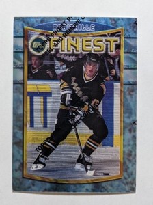 1994-95 Luc Robitaille Topps Finest #89 - Pittsburgh