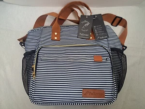 TuErcao - Women's Large Lunch Bag (Striped-Insulated) - New - Picture 1 of 6