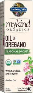 Oil of Oregano Seasonal Drops 1fl oz - Immune Support - Organic, Non-GMO, Vegan - Picture 1 of 6