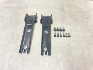 Jeep JK Wrangler OEM Tailgate Hinges w/ Hardware Pair Black PX8 2007-2017 034171 - Picture 1 of 6