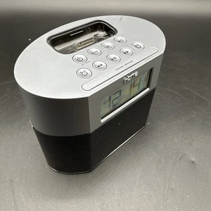 iHome iP23 Dual Alarm Clock Charging Dock for Apple iPhone iPod - No Adapter - Picture 1 of 8