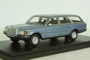 Mercedes 450 SEL Crayford Estate, 1976, Metallic Light Blue, 47075, NEO 1:43 - Picture 1 of 9