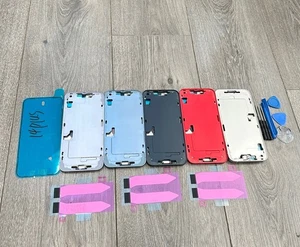 iPhone 14 Plus Gehäuse Ersatz & Mittelrahmen MagSafe & Backglas Chassis Neu - Bild 1 von 1