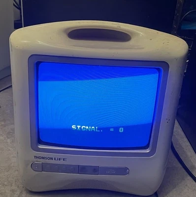 Vintage Thomson life TV Type 426 / TX807C  10" Colour TV Retro  - Image 1 of 3