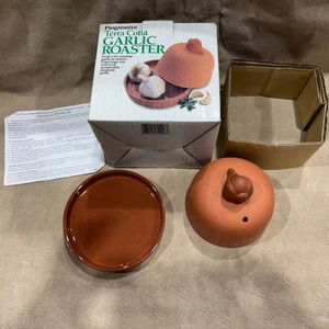 Girarrosto progressivo per aglio in terracotta - forno o microonde - Foto 1 di 3