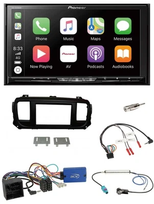 Pioneer 2DIN Lenkrad USB DAB DVD Bluetooth Autoradio für Citroen Spacetourer Jum - Bild 1 von 4