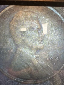 194 S Error Cent Penny No Final Digit. Very Interesting Coin. - Picture 1 of 4
