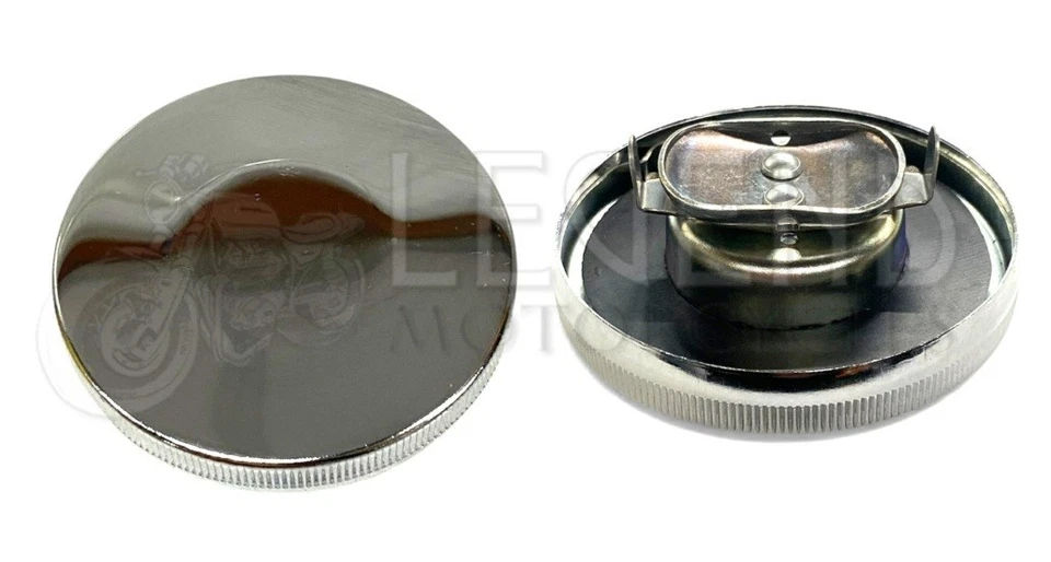 Tapa de combustible cromada genuina Suzuki GT750 A,B GS550 GS750 J244 Foto 1 de 4