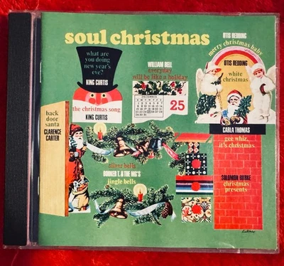 SOUL CHRISTMAS Clarence Carter RAY CHARLES King Curtis JOE TEX Otis Redding CD - Bild 1 von 3
