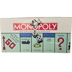 Monopoly Board Game 1985 Parker Brothers Vintage Complete Sealed Pieces Family - Picture 1 of 4