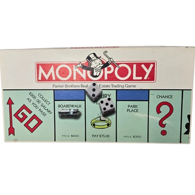 Monopoly Board Game 1985 Parker Brothers Vintage Complete Sealed Pieces Family - Image 1 of 4