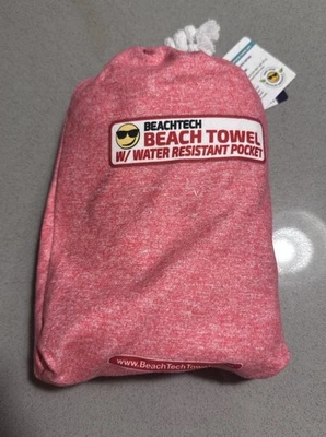 TOALLA DE PLAYA BEACHTECH ALTO RENDIMIENTO CON BOLSA DE TRANSPORTE 30X60 PULGADAS TOTALMENTE NUEVA Foto 1 de 3